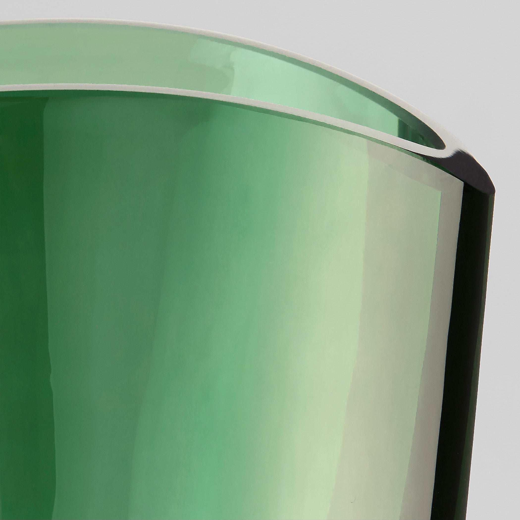Cyan Design Muzo 12030 Vase, UL Damp Rated, Emerald Green | Clear