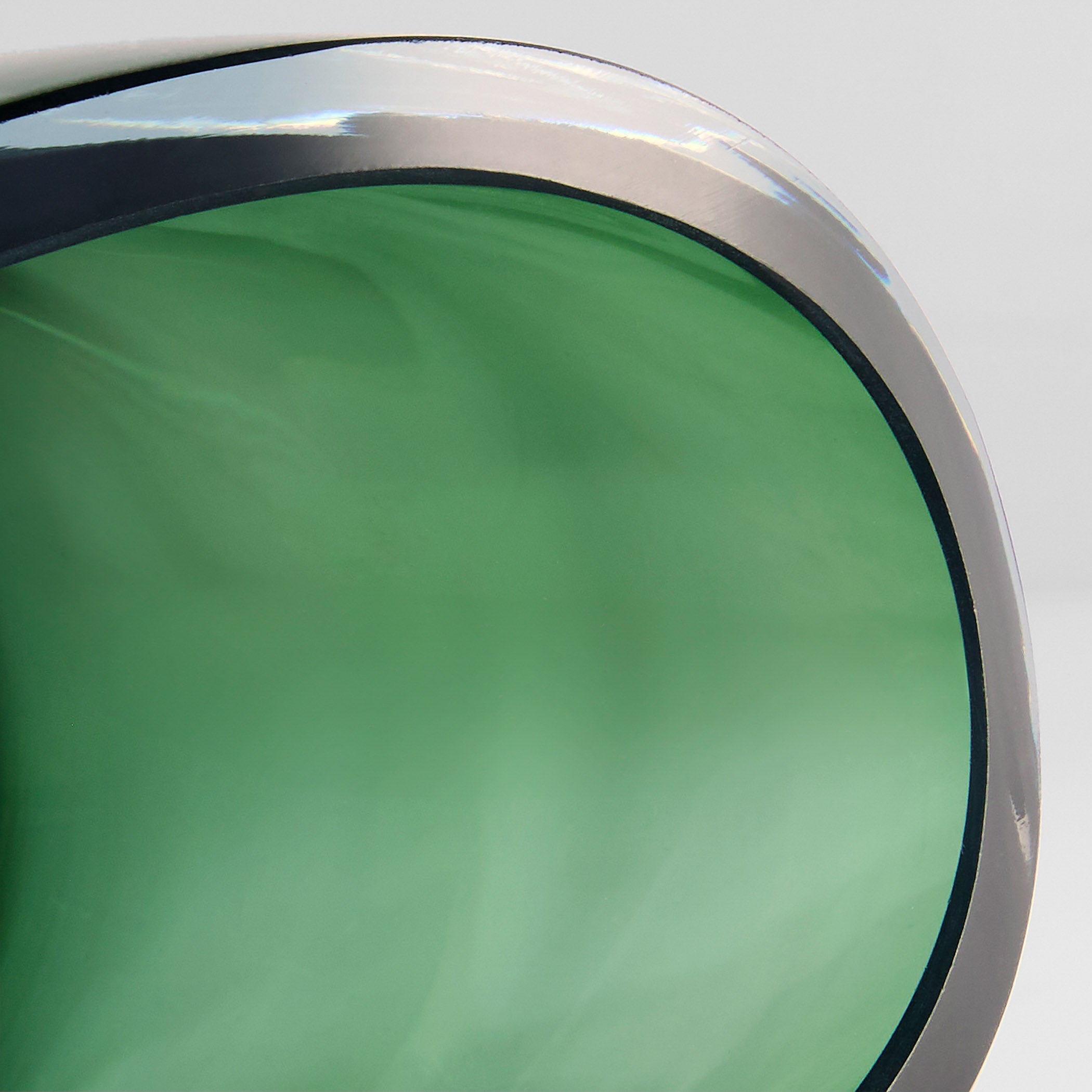 Cyan Design Muzo 12030 Vase, UL Damp Rated, Emerald Green | Clear