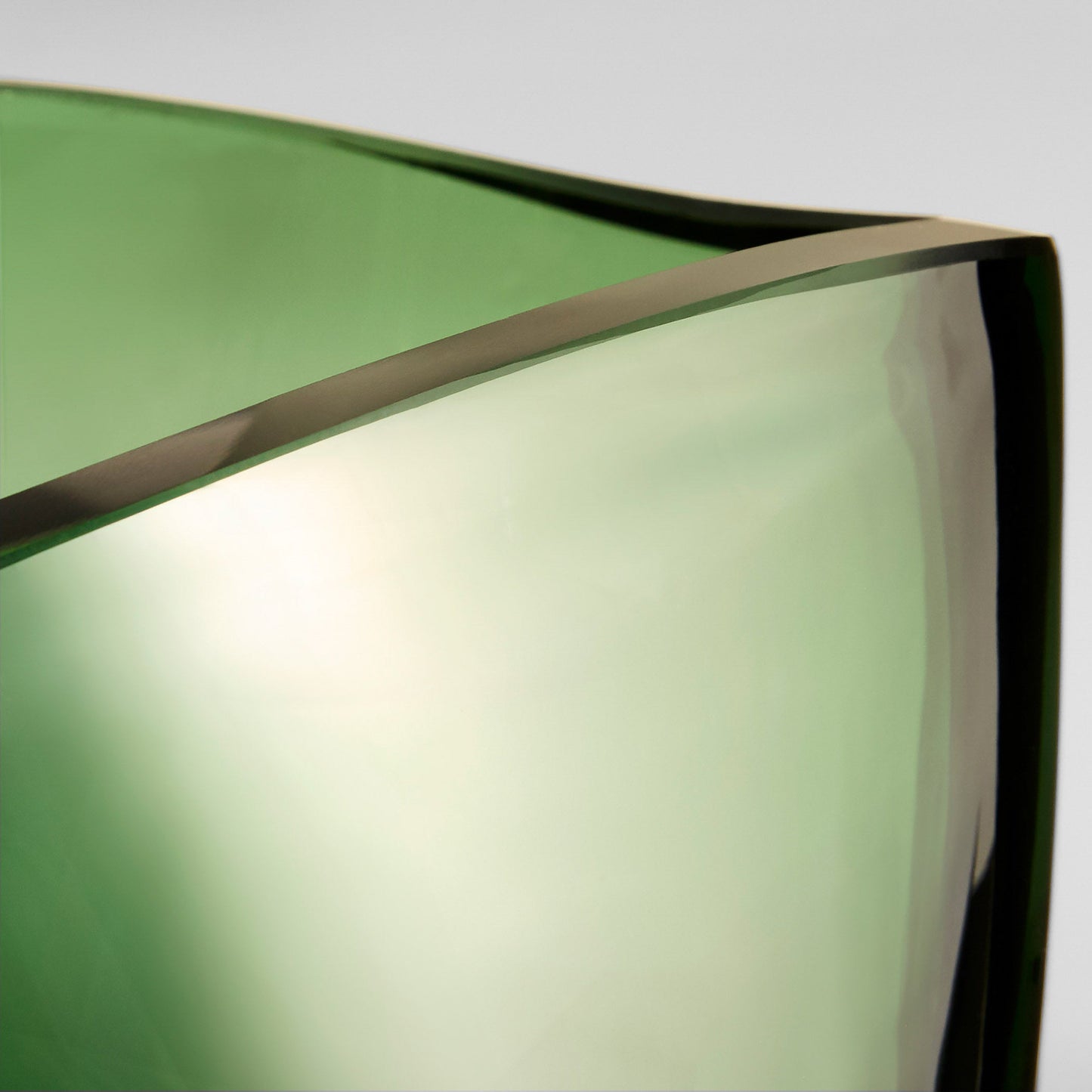 Cyan Design 12031 Vase, Emerald Green | Clear