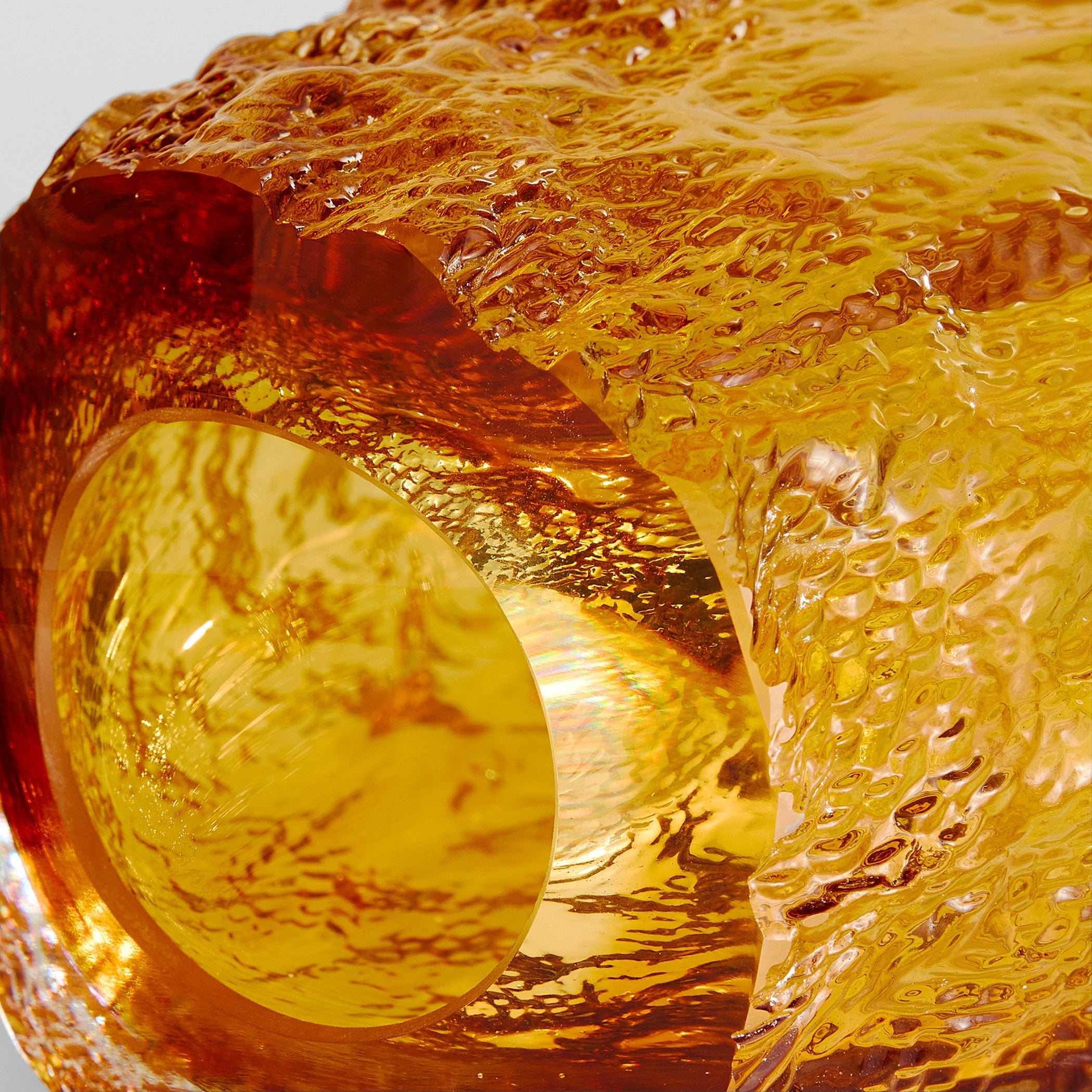 Cyan Design 12032 Vase, Amber | Clear