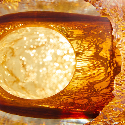 Cyan Design 12033 Vase, Art Glass, Amber | Clear