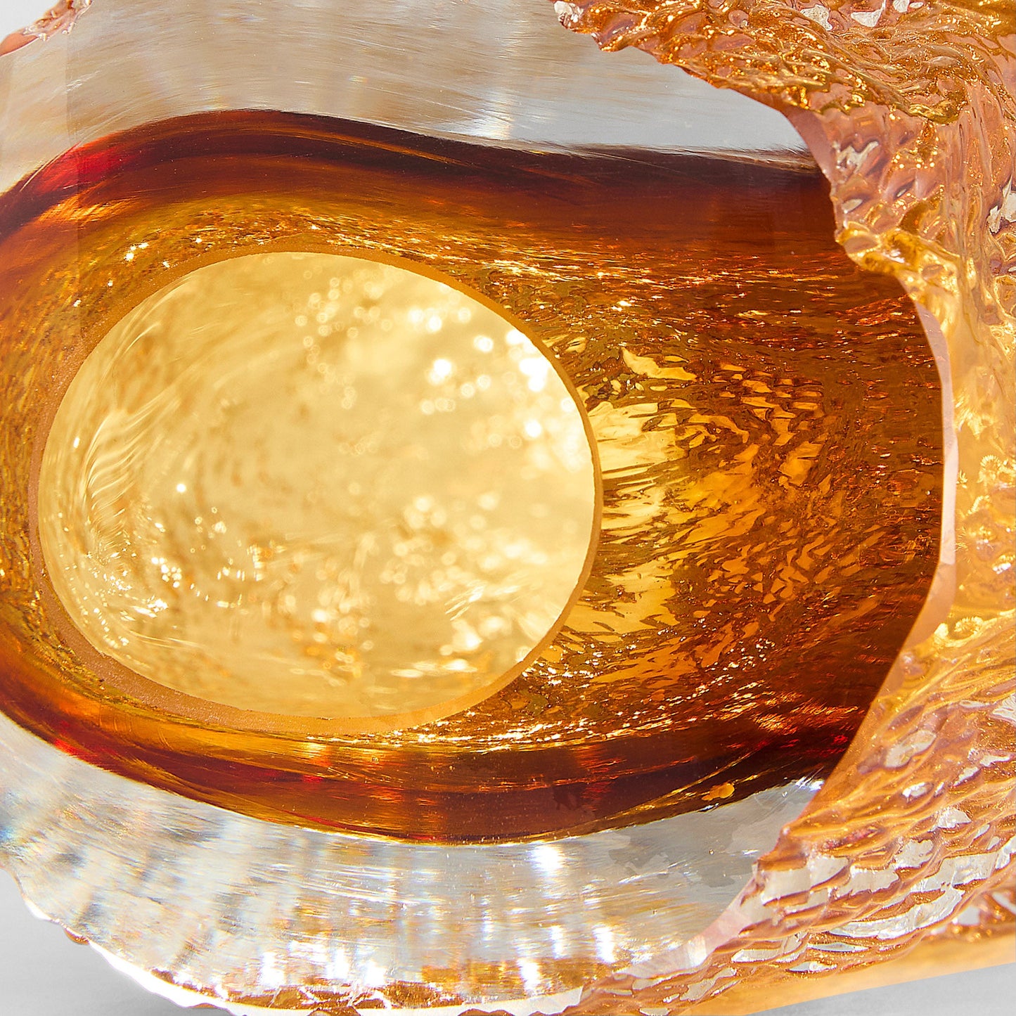 Cyan Design Baltic 12034 Vase, Amber | Clear