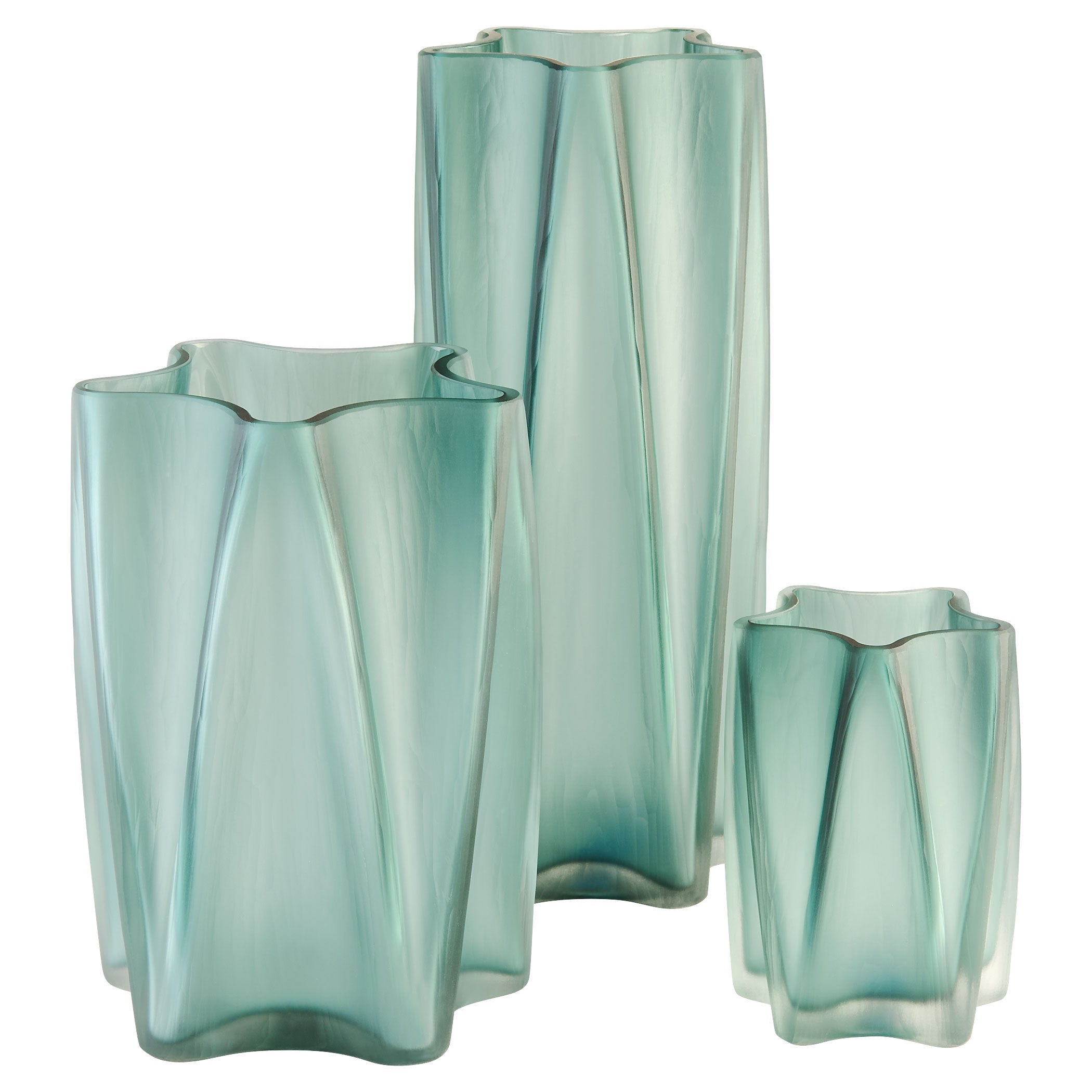 Cyan Design Hoku 12038 Vase, Green