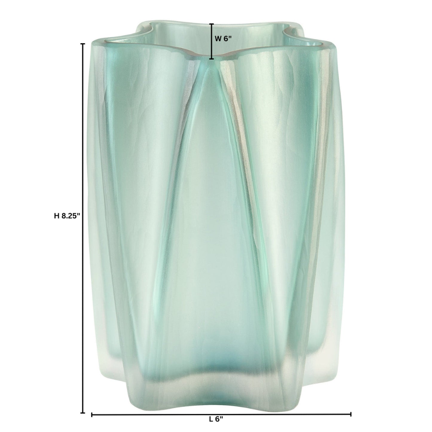Cyan Design Hoku 12040 Vase, Green