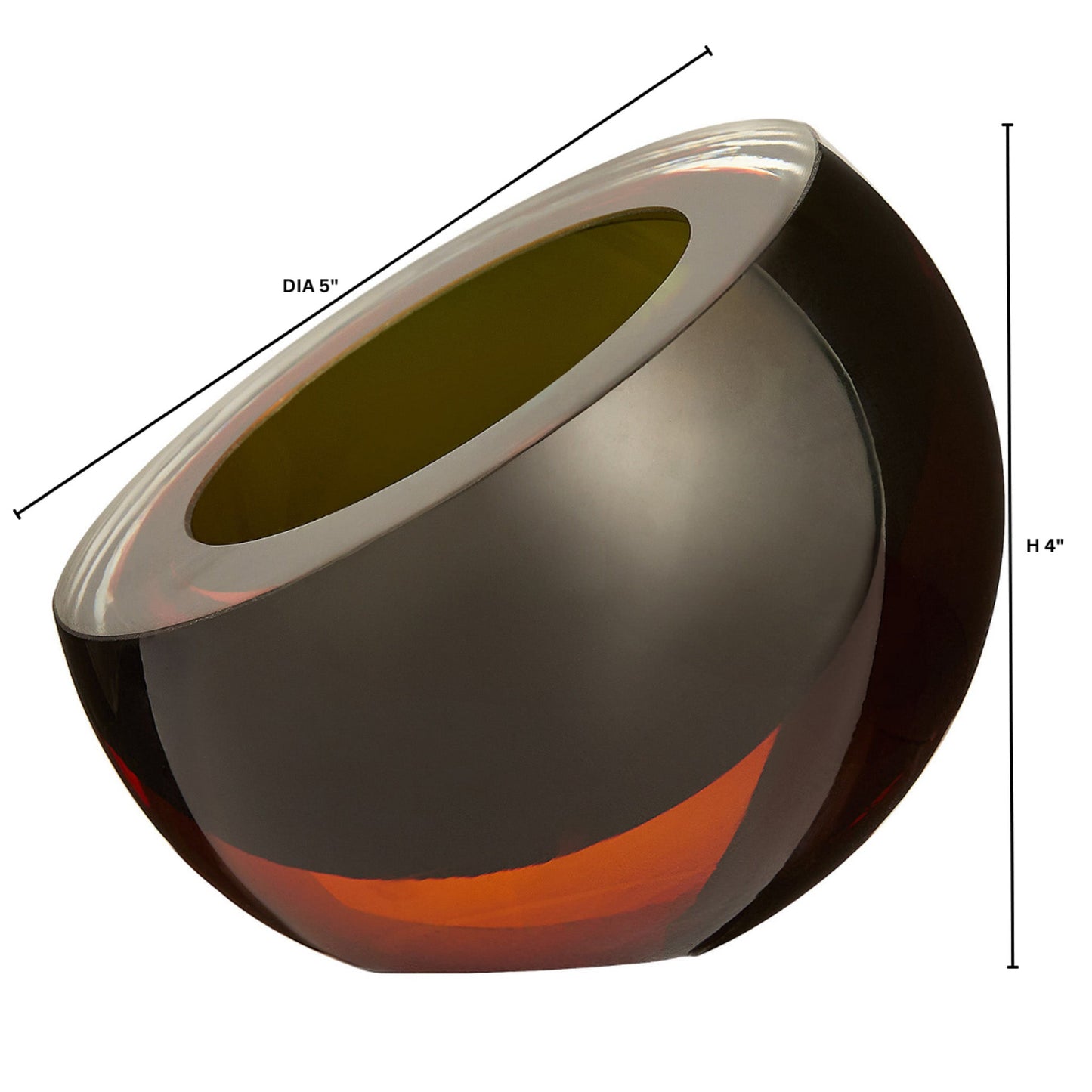 Cyan Design 12043 Bowl, Green | Multicolored