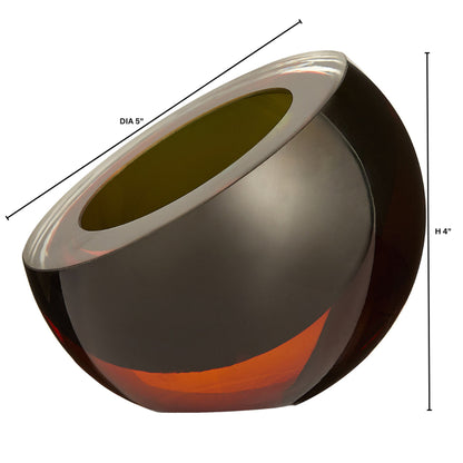 Cyan Design 12043 Bowl, Green | Multicolored