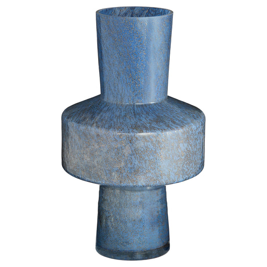 Cyan Design 12046 Vase, Home Decor, Blue Finish