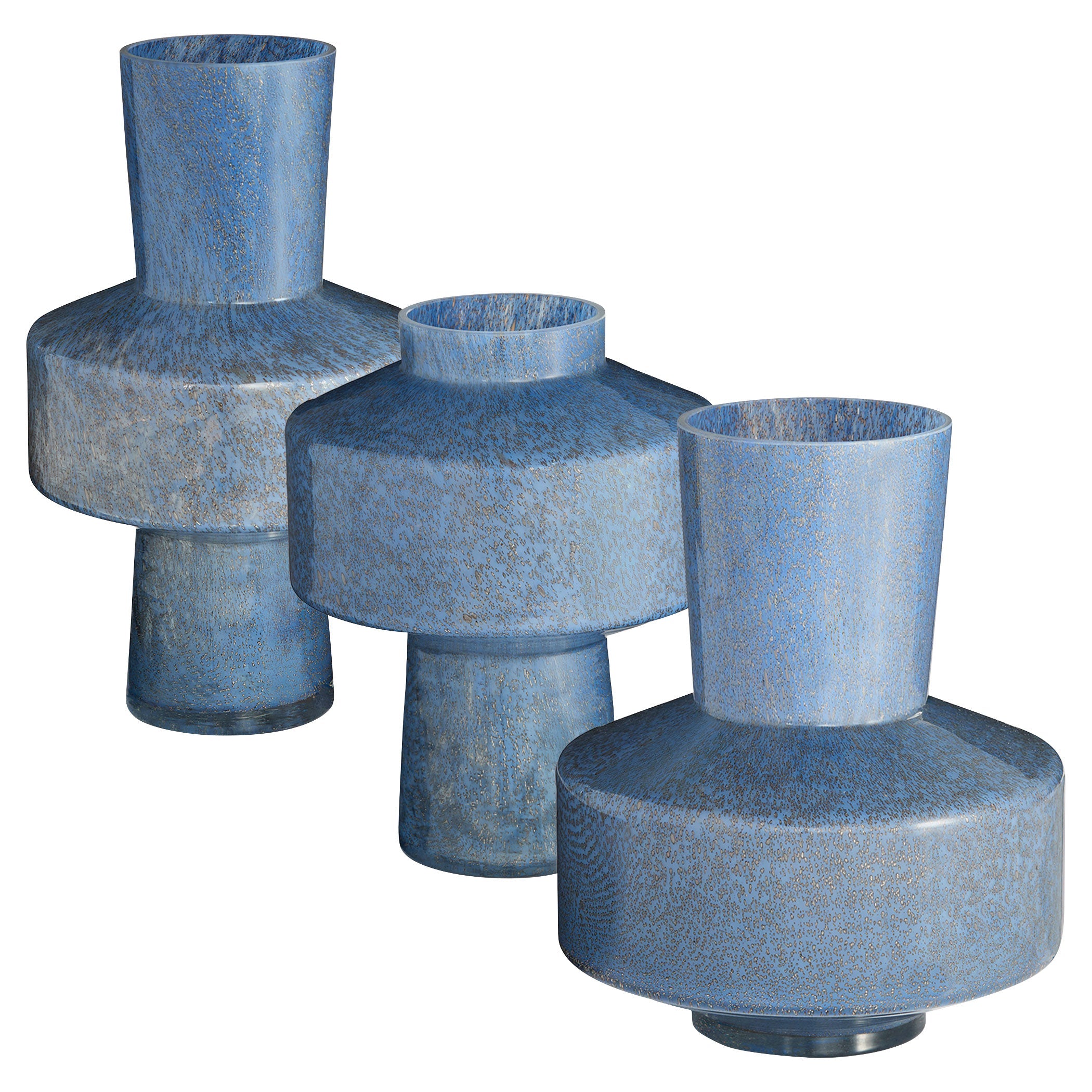 Cyan Design 12046 Vase, Home Decor, Blue Finish