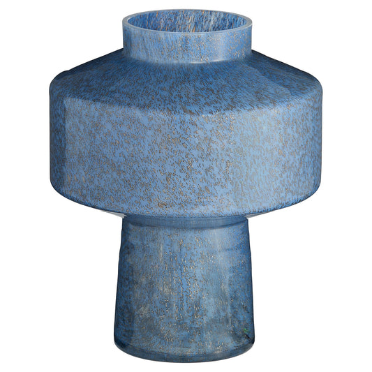 Cyan Design 12047 Vase, Art Glass, Cased Glass, Blue