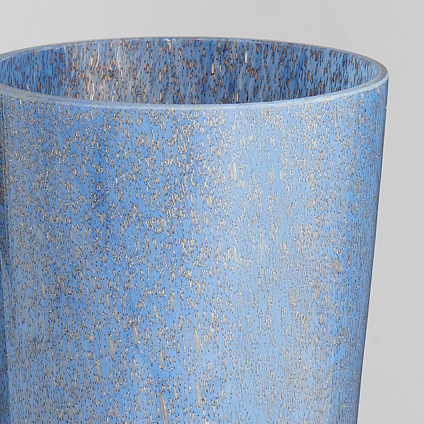 Cyan Design Sanibel 12048 Vase, Decorative Item, Cased Glass, Blue