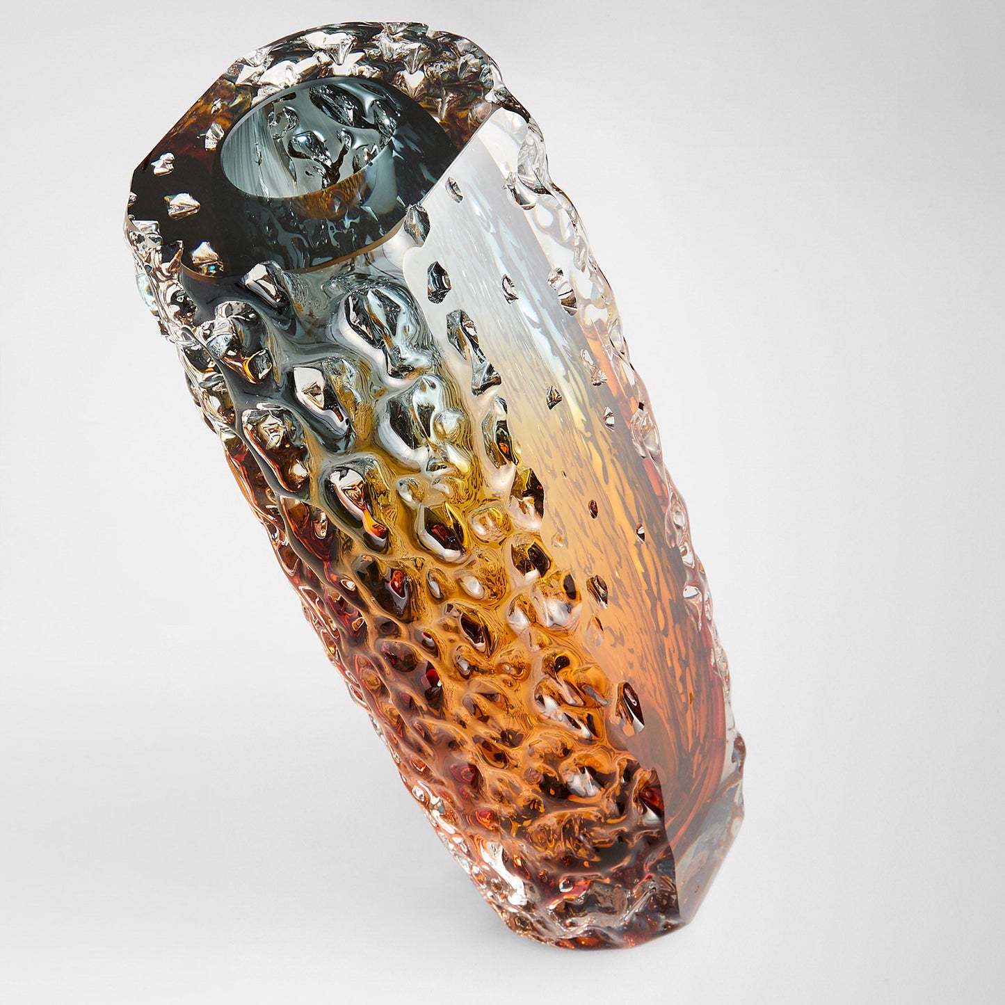 Cyan Design 12049 Vase, Hand-Blown, Smoke | Amber