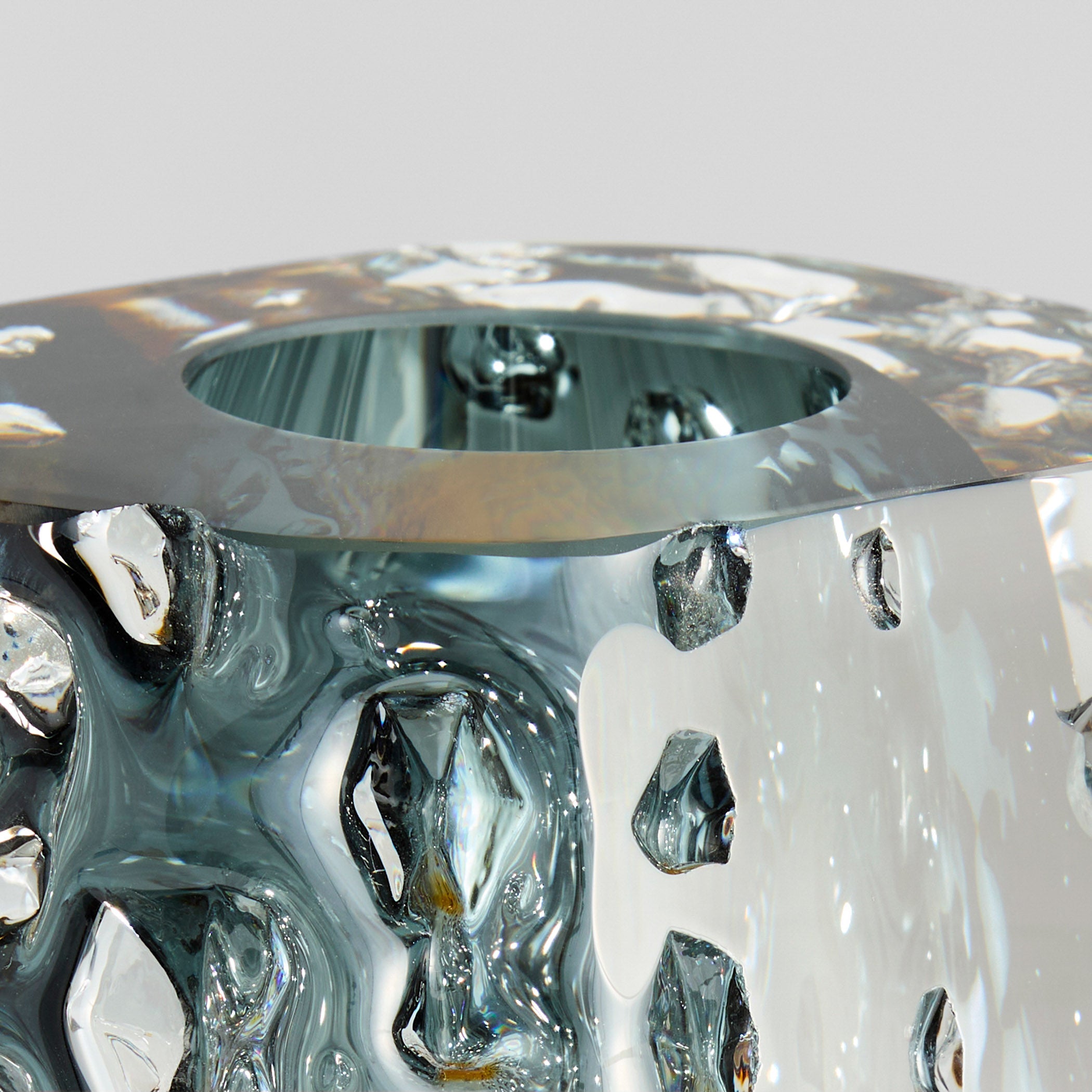 Cyan Design 12049 Vase, Hand-Blown, Smoke | Amber