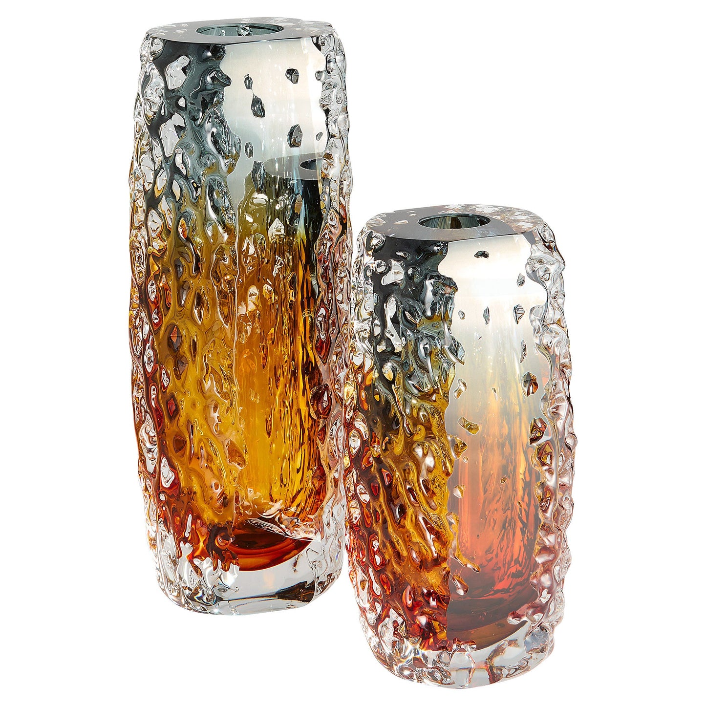 Cyan Design 12049 Vase, Hand-Blown, Smoke | Amber