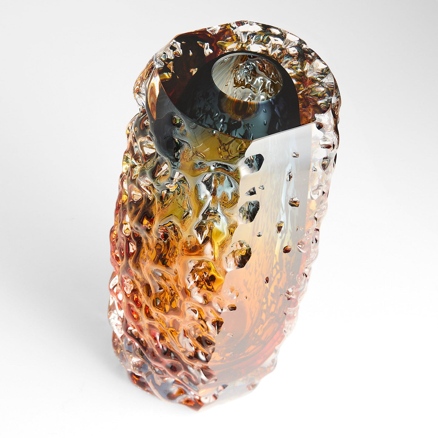 Cyan Design Tramonto 12050 Vase, Smoke | Amber