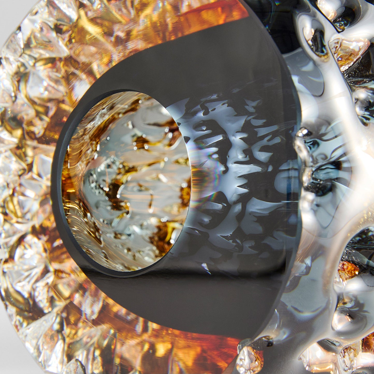 Cyan Design Tramonto 12050 Vase, Smoke | Amber