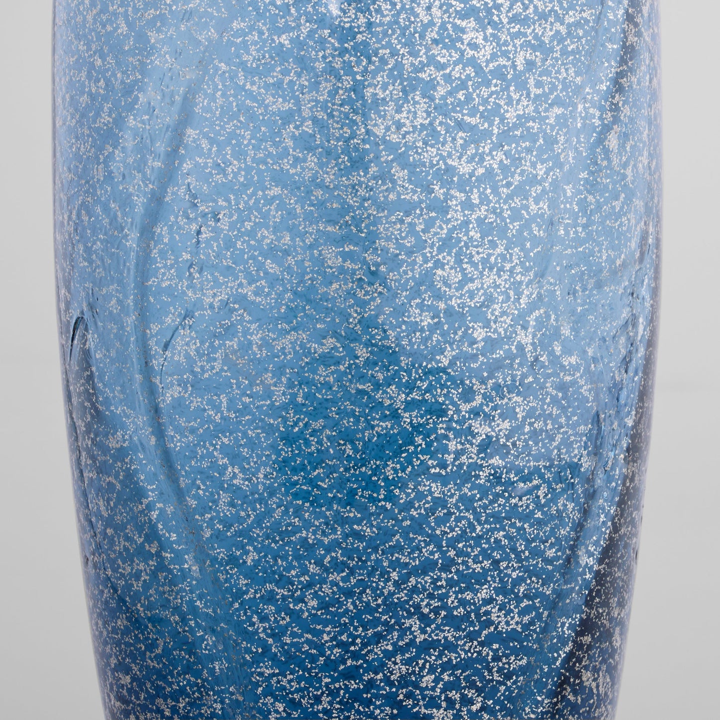 Cyan Design 12058 Vase, Hand-Blown Granilla Glass, Blue