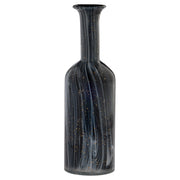 Cyan Design 12059 Vase, Hand-Blown Glass, Black | Grey | Gold
