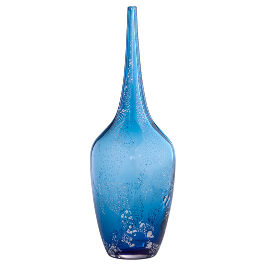 Cyan Design 12062 Vase, Blue | Metallic
