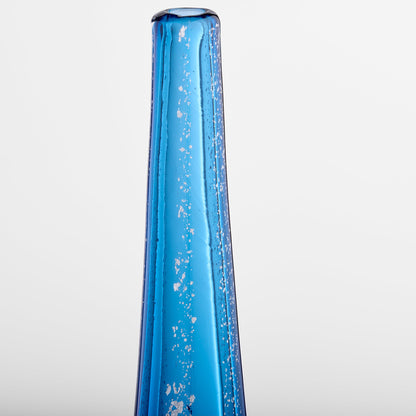 Cyan Design 12062 Vase, Blue | Metallic