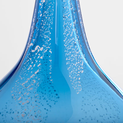 Cyan Design 12062 Vase, Blue | Metallic
