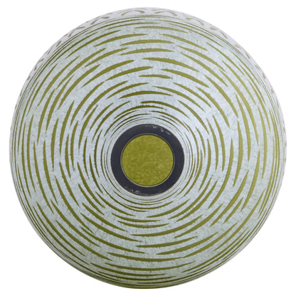 Cyan Design 12065 Vase, Hand-Carved | Cased Glass, Green | White