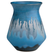 Cyan Design 12069 Vase, Blue - Reactive Glaze, Glass