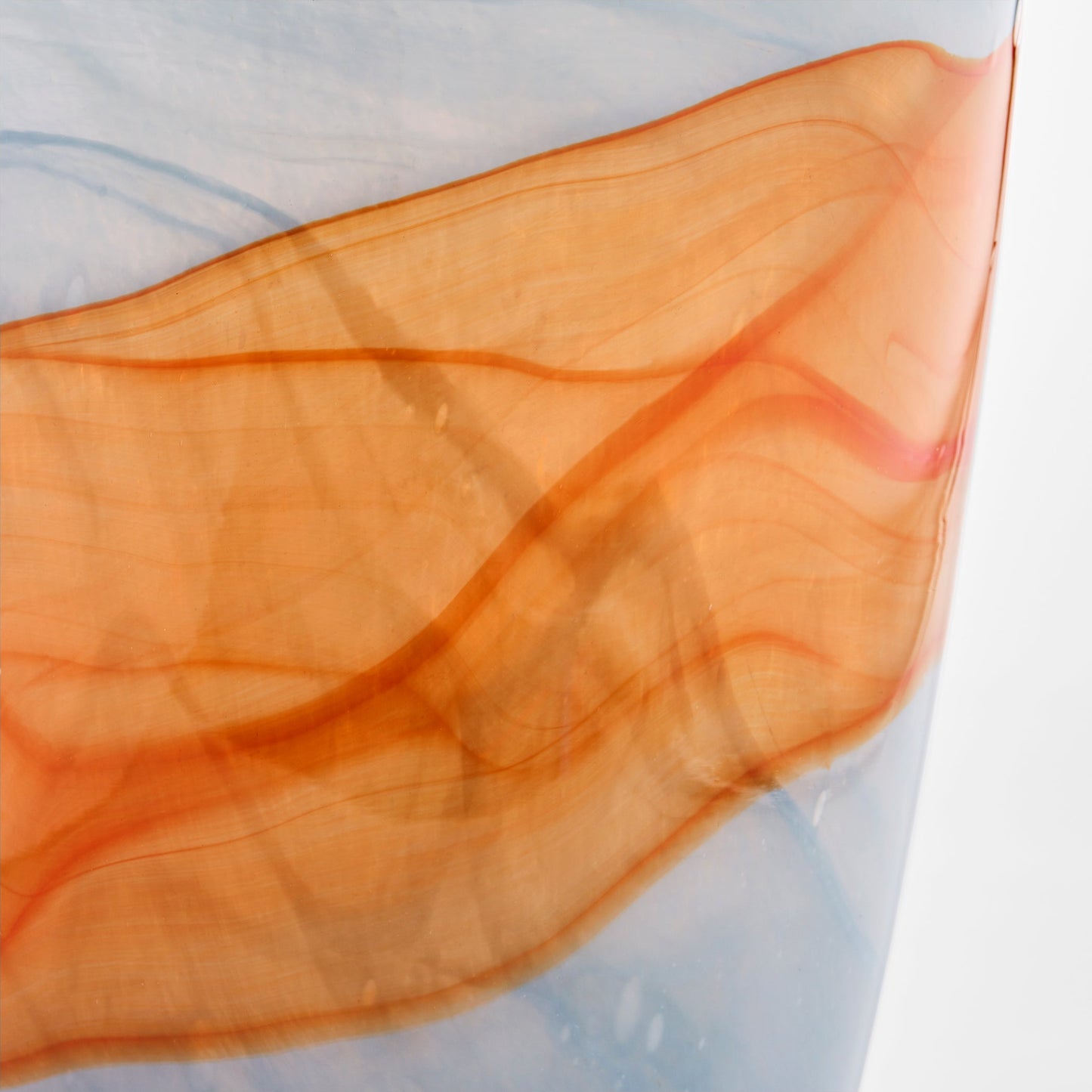 Cyan Design 12075 Vase, Hand-Blown, Grey | Orange