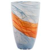Cyan Design 12075 Vase, Hand-Blown, Grey | Orange