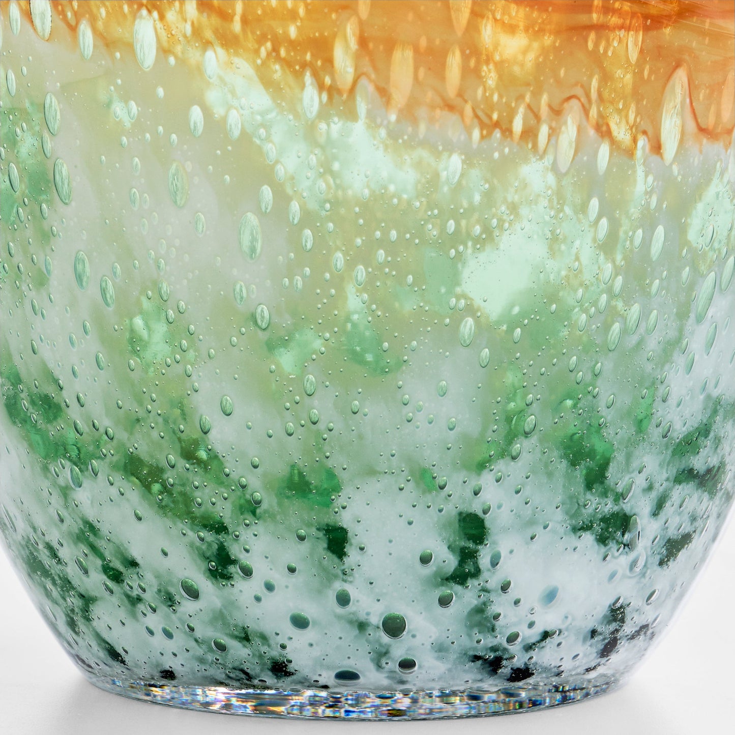 Cyan Design 12077 Vase, Bottle, Hand-Blown, Grey | Orange