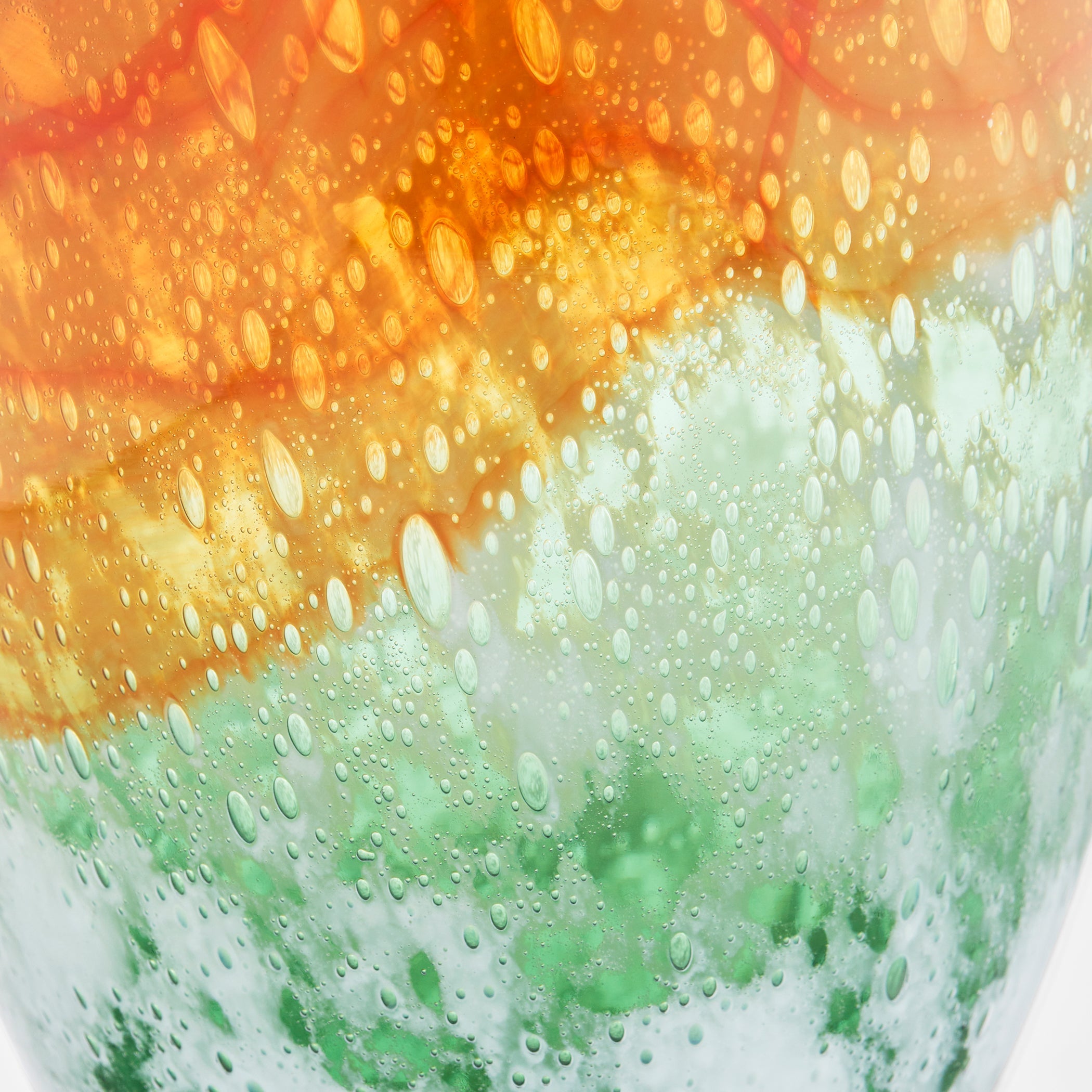 Cyan Design 12078 Vase, Hand-Blown, Grey | Orange