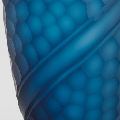 Cyan Design Solano 12080 Vase, Vase, Hand-Carved, Blue