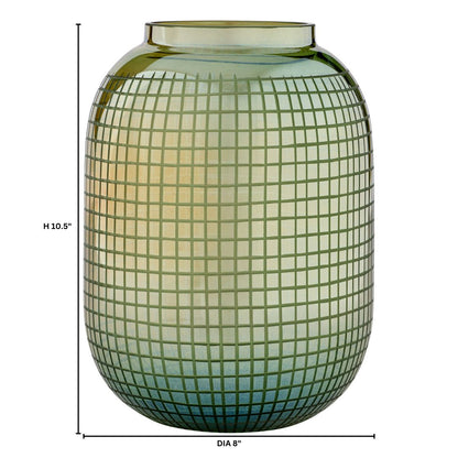 Cyan Design 12085 Modular Vase, Iridescent Bronze | Olive