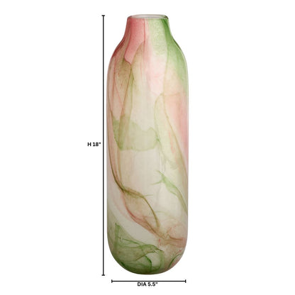 Cyan Design Fern 12090 Vase, White | Spring Green