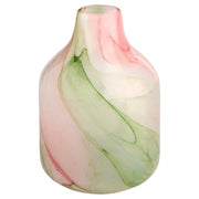 Cyan Design 12092 Vase, Hand-Blown, White | Spring Green