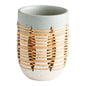 Cyan Design 11127 Cresent Vase - Grey And Ivory - Small