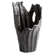 Cyan Design 11155 Pyroclastic Monochrome Vase - Black - Small