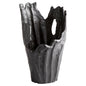 Cyan Design 11155 Pyroclastic Monochrome Vase - Black - Small