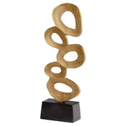 Cyan Design 11178 Chellean Lux #1 Sculpture - Gold
