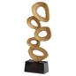 Cyan Design 11178 Chellean Lux #1 Sculpture - Gold
