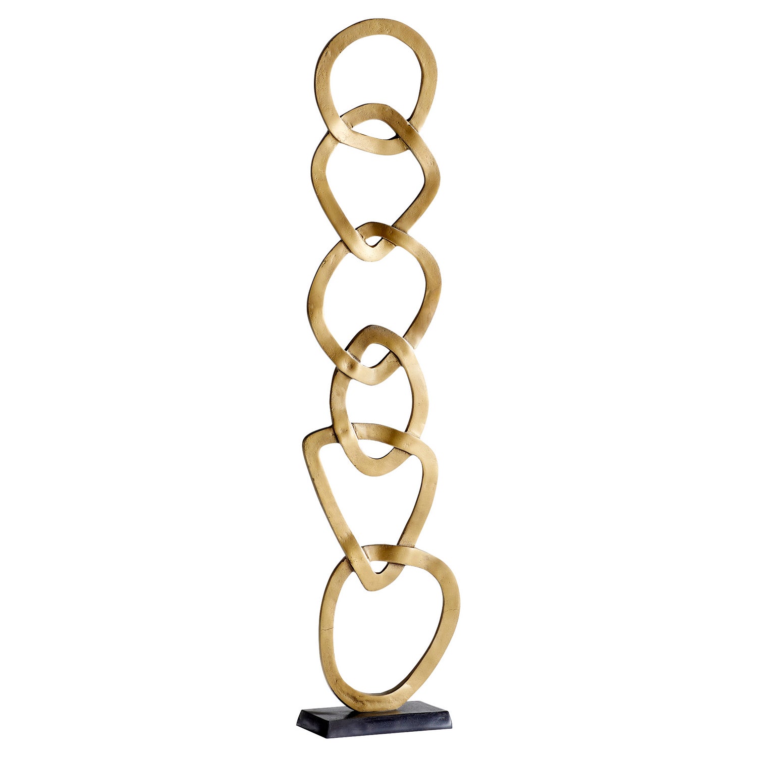 Cyan Design 11181 Perpetual Tower Sculpture - Antique Brass