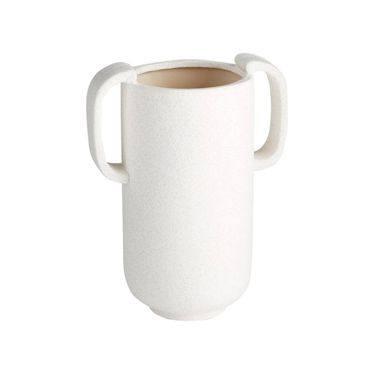 Cyan Design 11191 Dusty Miller Vase - White - Large