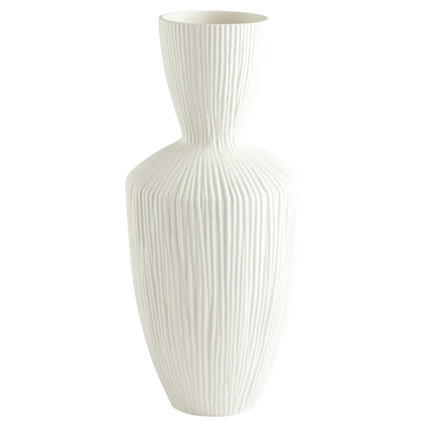 Cyan Design 11209 Bravo Vase - White - Large