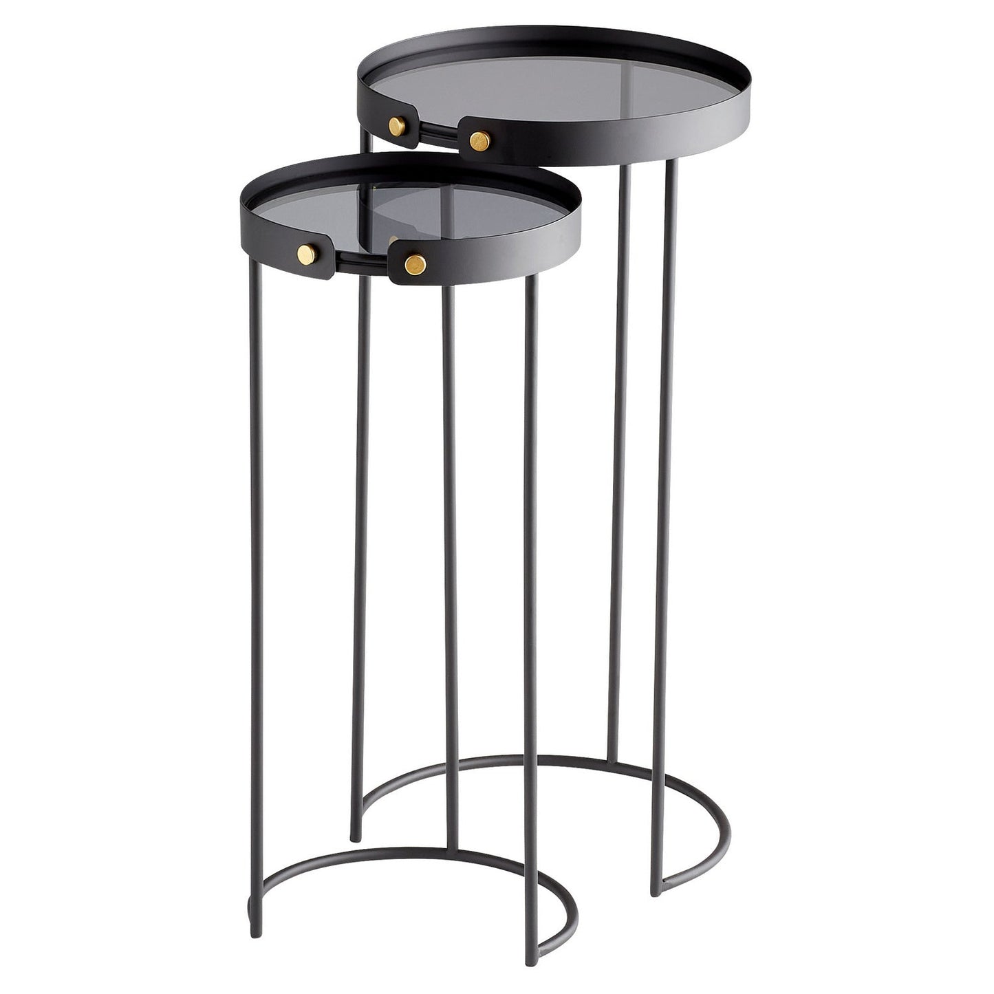 Cyan Design 11226 Tall Bow Tie Tables - Graphite