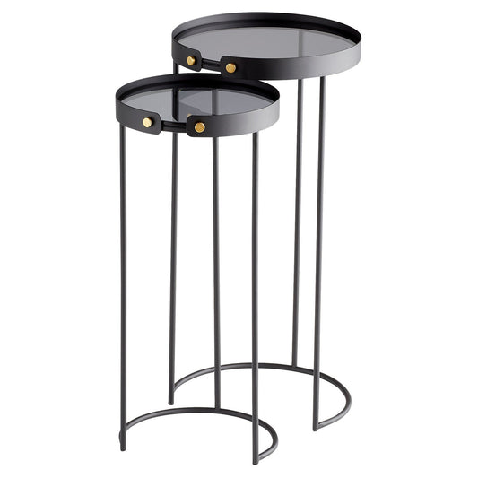 Cyan Design 11226 Tall Bow Tie Tables - Graphite