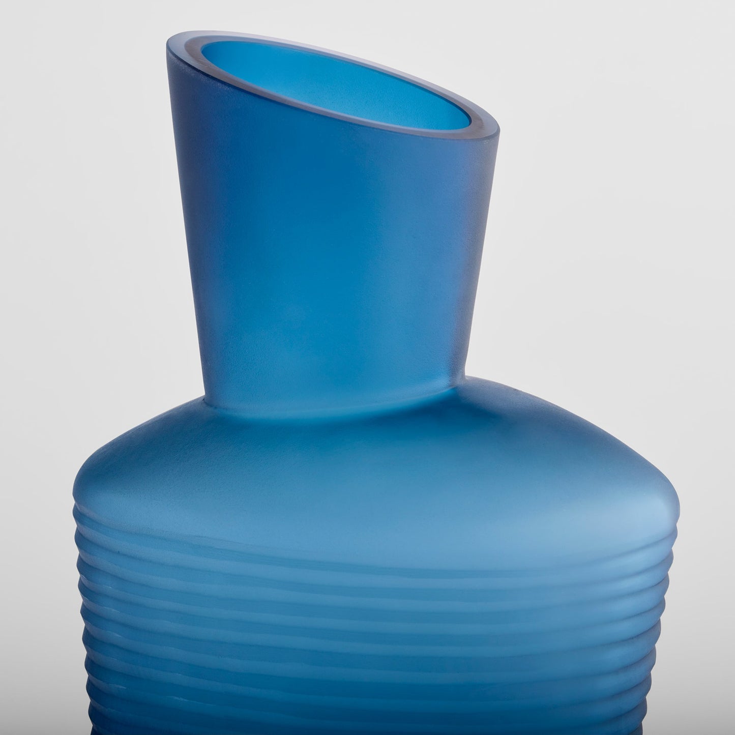 Cyan Design 12093 Vase, Large Scale, Hand-Carved, Blue