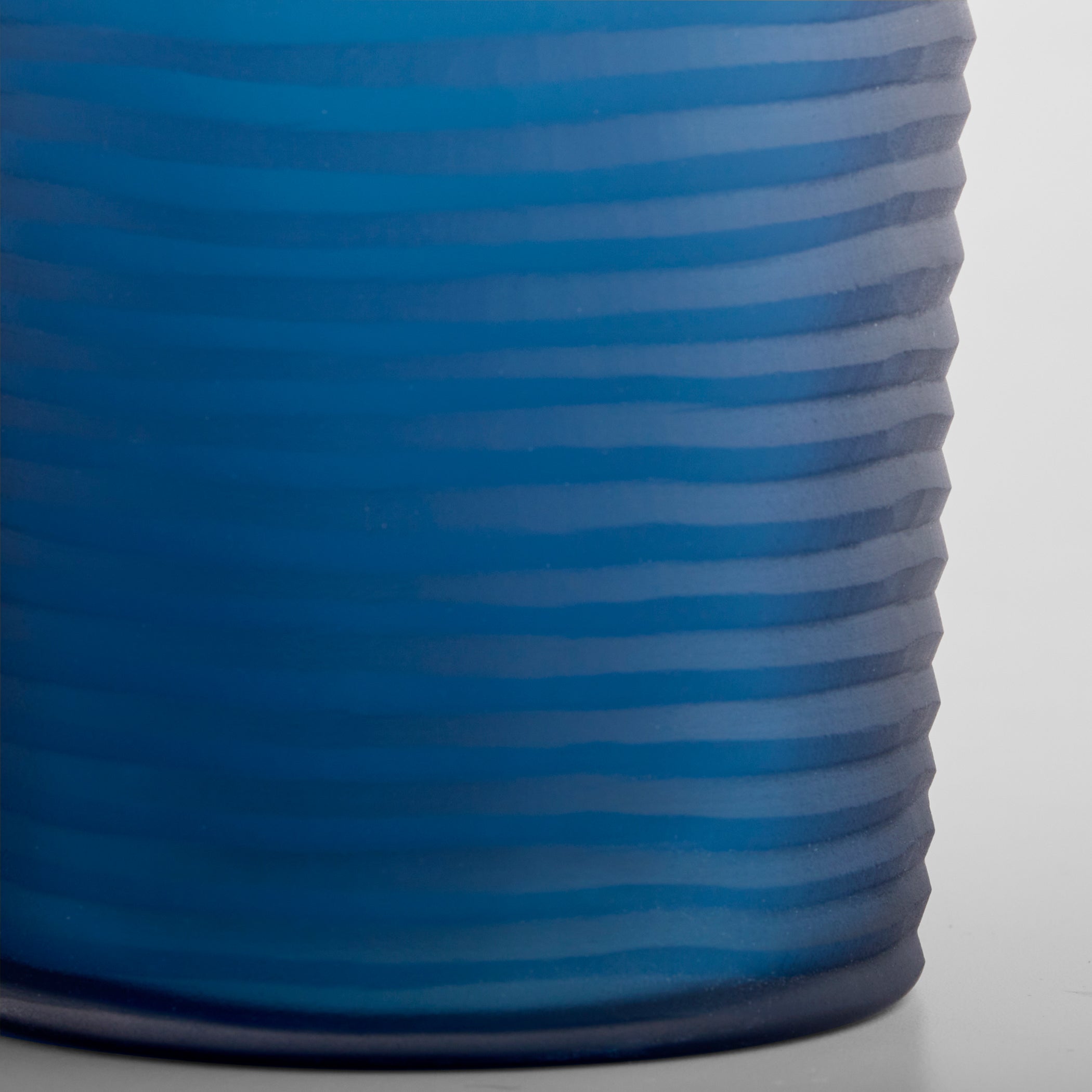 Cyan Design 12093 Vase, Large Scale, Hand-Carved, Blue