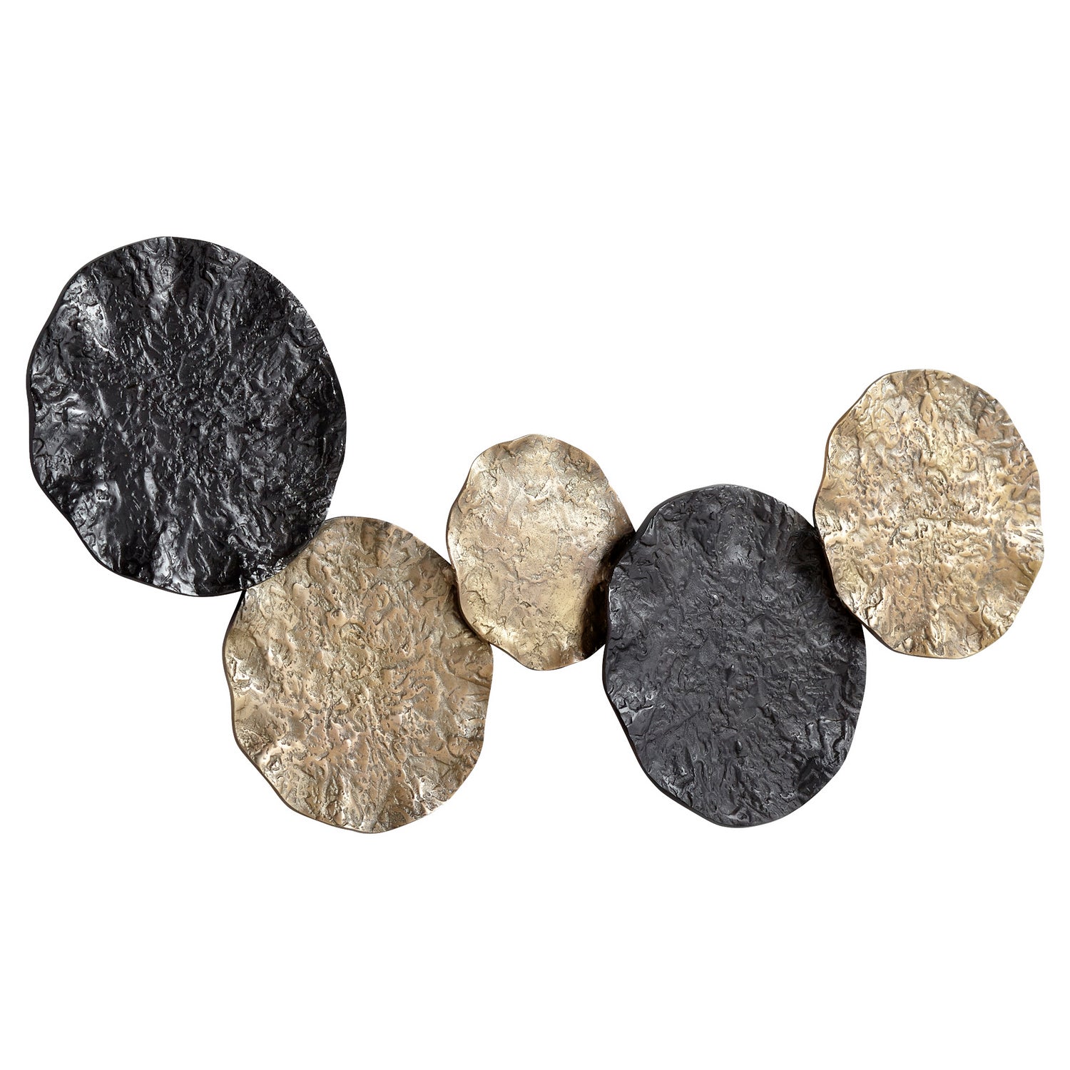 Cyan Design 11270 Conch Wall Art - Antique Brass And Black