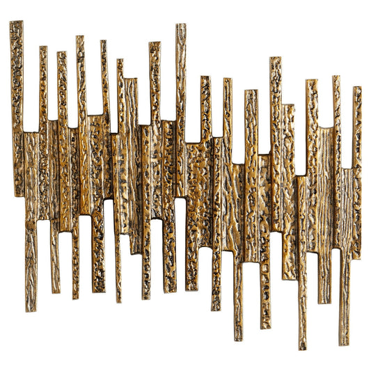 Cyan Design 11311 Ledger Wall Decor - Antique Brass - Medium