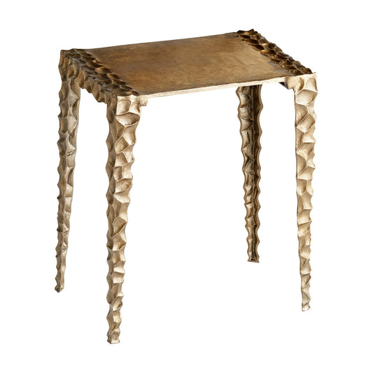 Cyan Design 11328 Imprint Side Table - Antique Brass