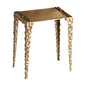 Cyan Design 11328 Imprint Side Table - Antique Brass